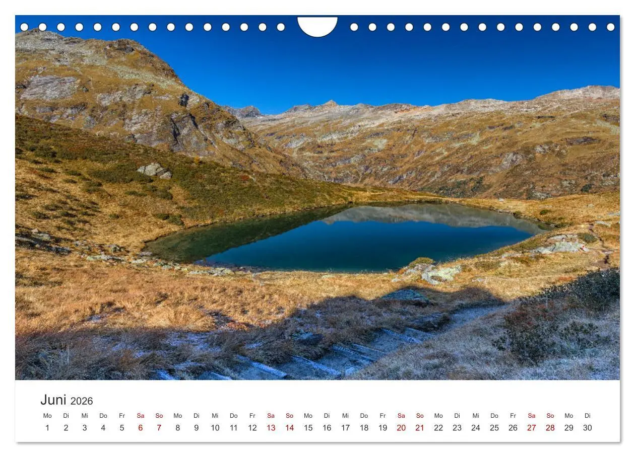 Bild: 9783457247129 | Bezaubernde Bergseen (Wandkalender 2026 DIN A4 quer), CALVENDO...