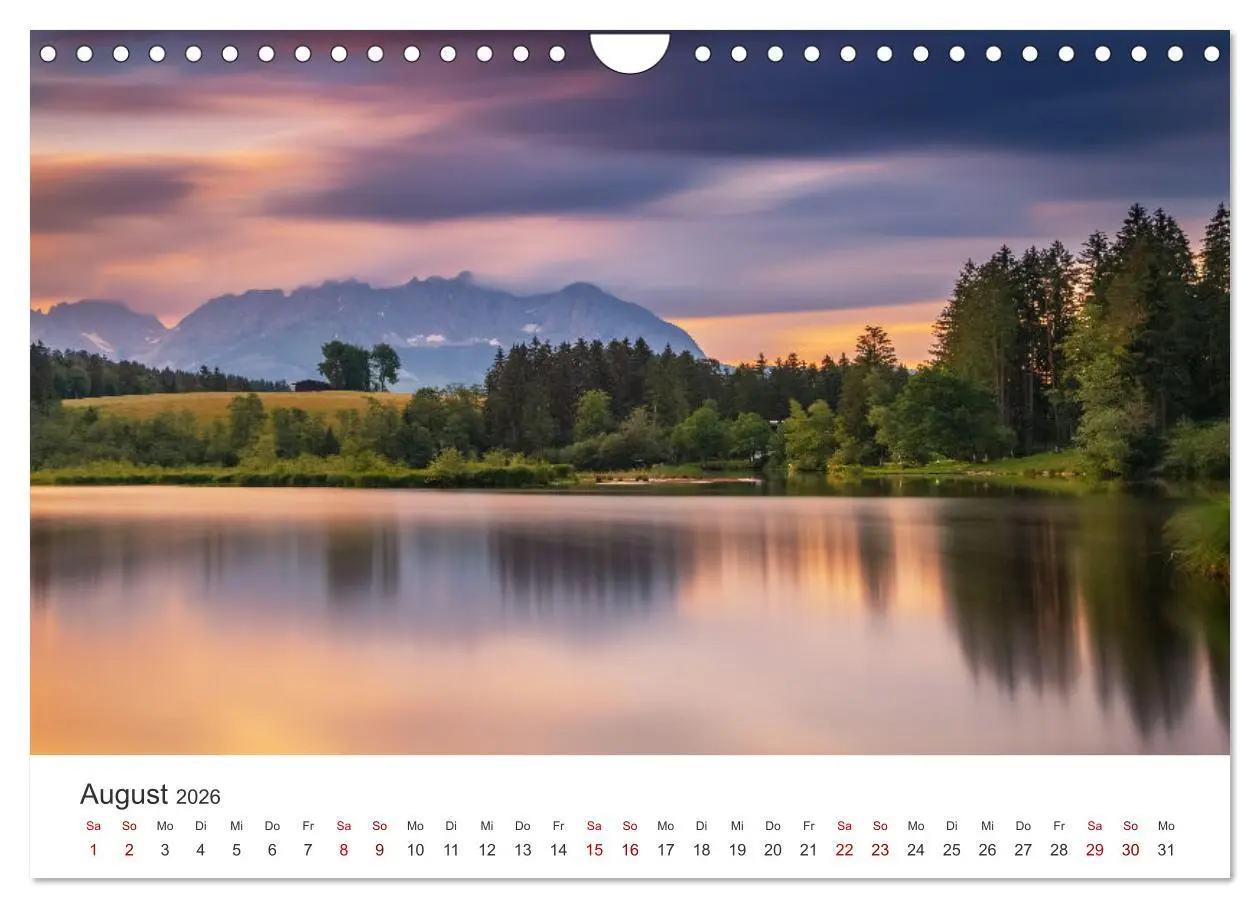 Bild: 9783457247129 | Bezaubernde Bergseen (Wandkalender 2026 DIN A4 quer), CALVENDO...