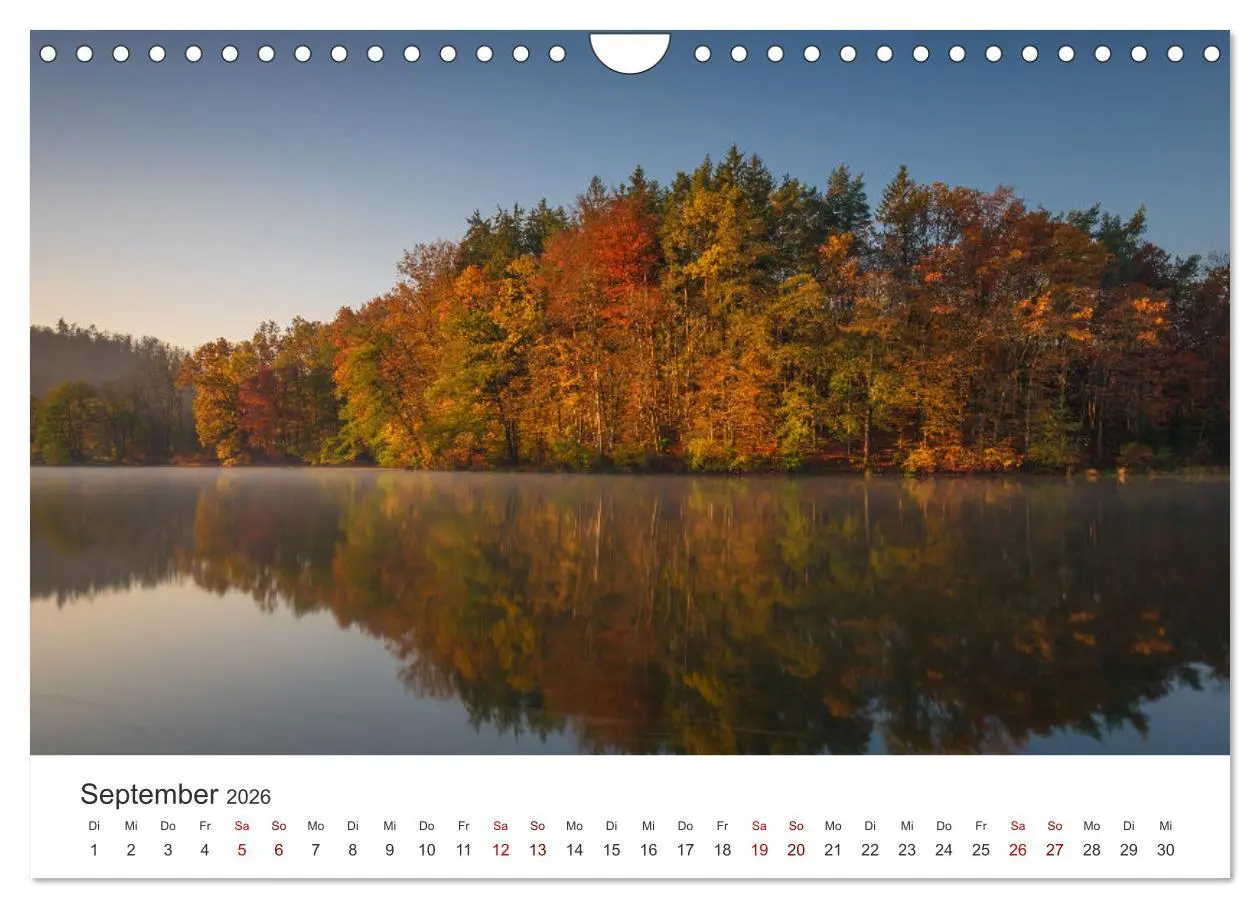 Bild: 9783457247129 | Bezaubernde Bergseen (Wandkalender 2026 DIN A4 quer), CALVENDO...