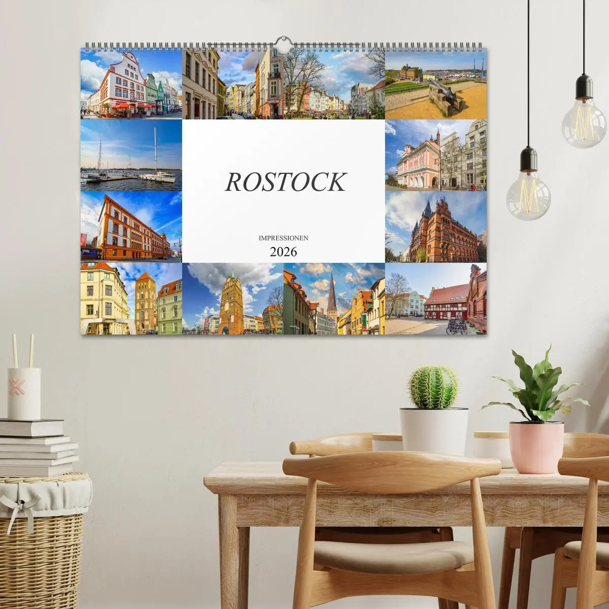 Bild: 9783457797129 | Rostock Impressionen (Wandkalender 2026 DIN A2 quer), CALVENDO...