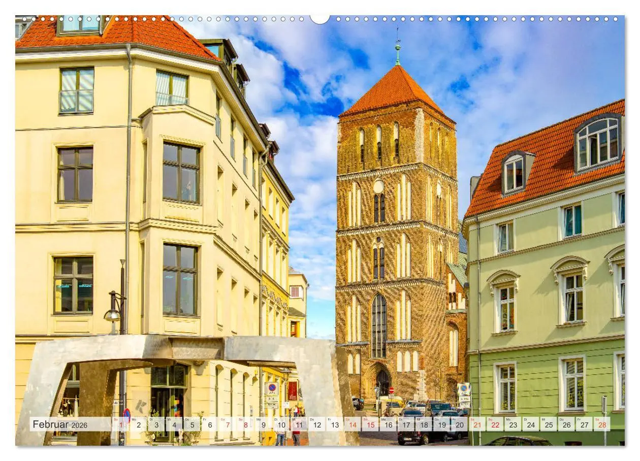 Bild: 9783457797129 | Rostock Impressionen (Wandkalender 2026 DIN A2 quer), CALVENDO...