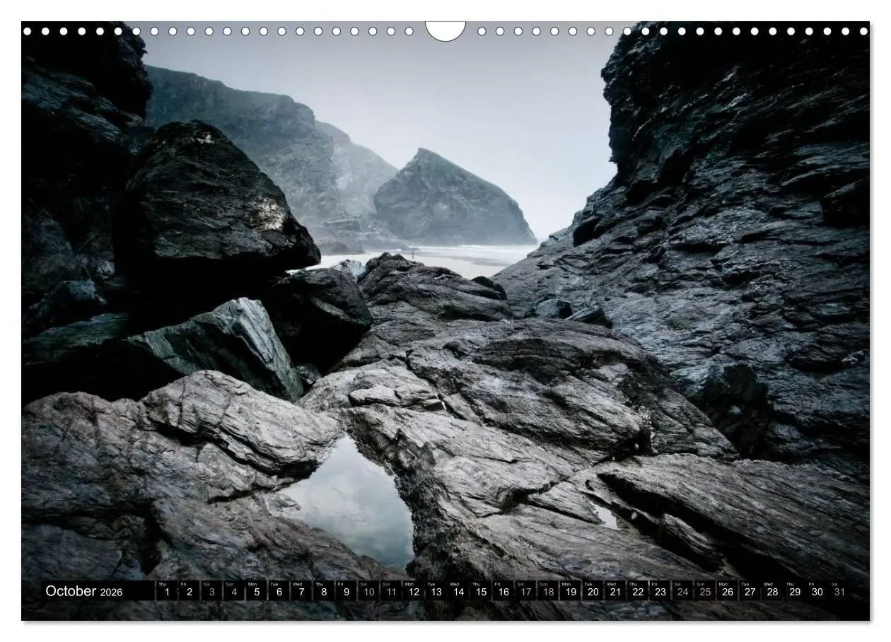 Bild: 9783516577129 | COAST - Photographs of the British Coast (Wall Calendar 2026 DIN A3...