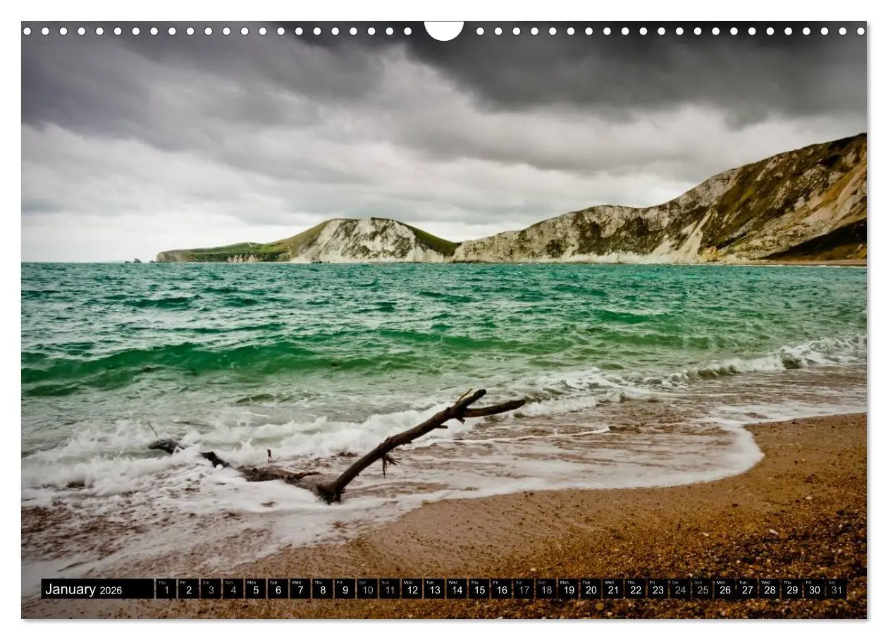 Bild: 9783516577129 | COAST - Photographs of the British Coast (Wall Calendar 2026 DIN A3...