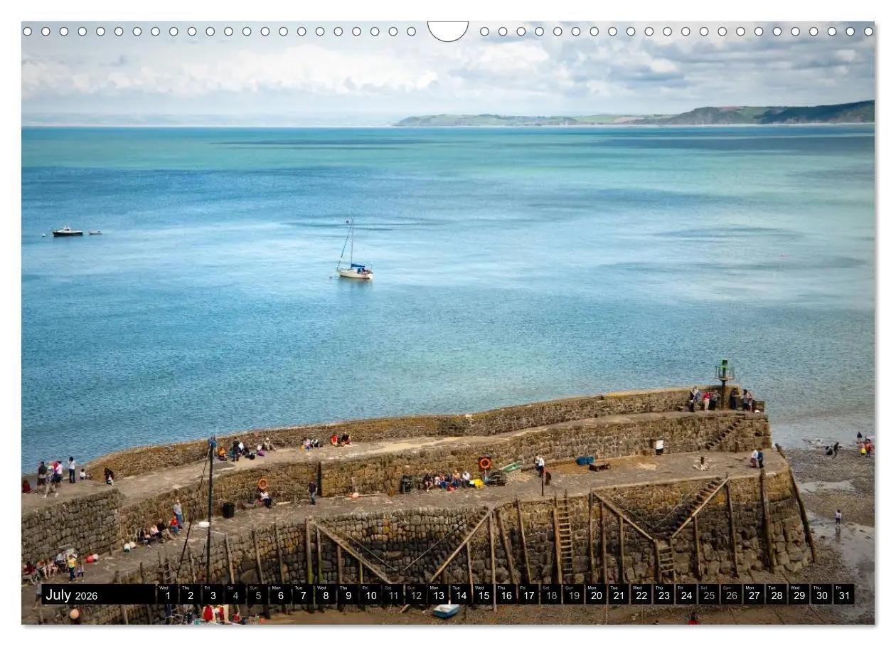 Bild: 9783516577129 | COAST - Photographs of the British Coast (Wall Calendar 2026 DIN A3...