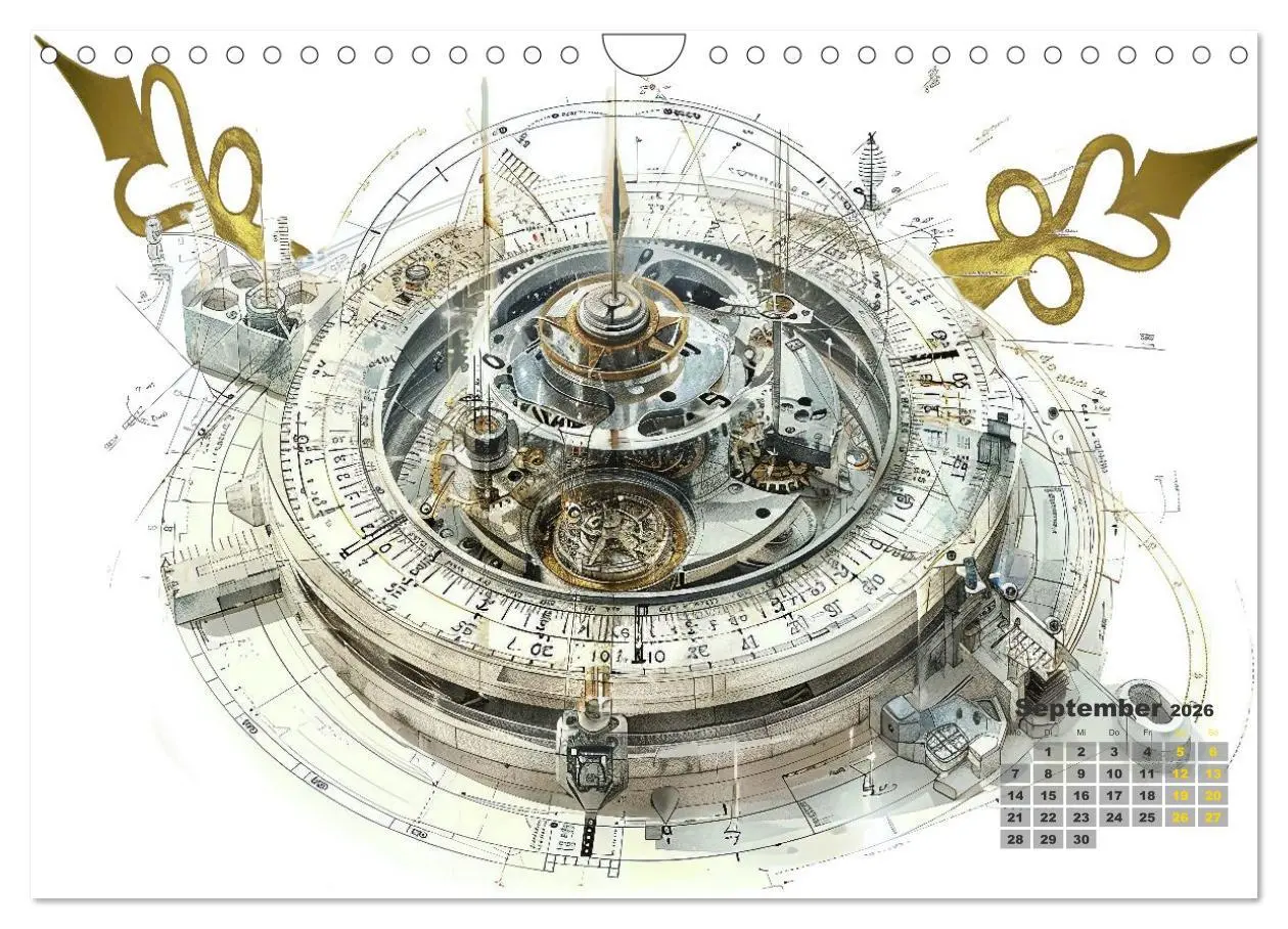 Bild: 9783516647129 | Der Uhrmacher des Unwahrscheinlichen (Wandkalender 2026 DIN A4...