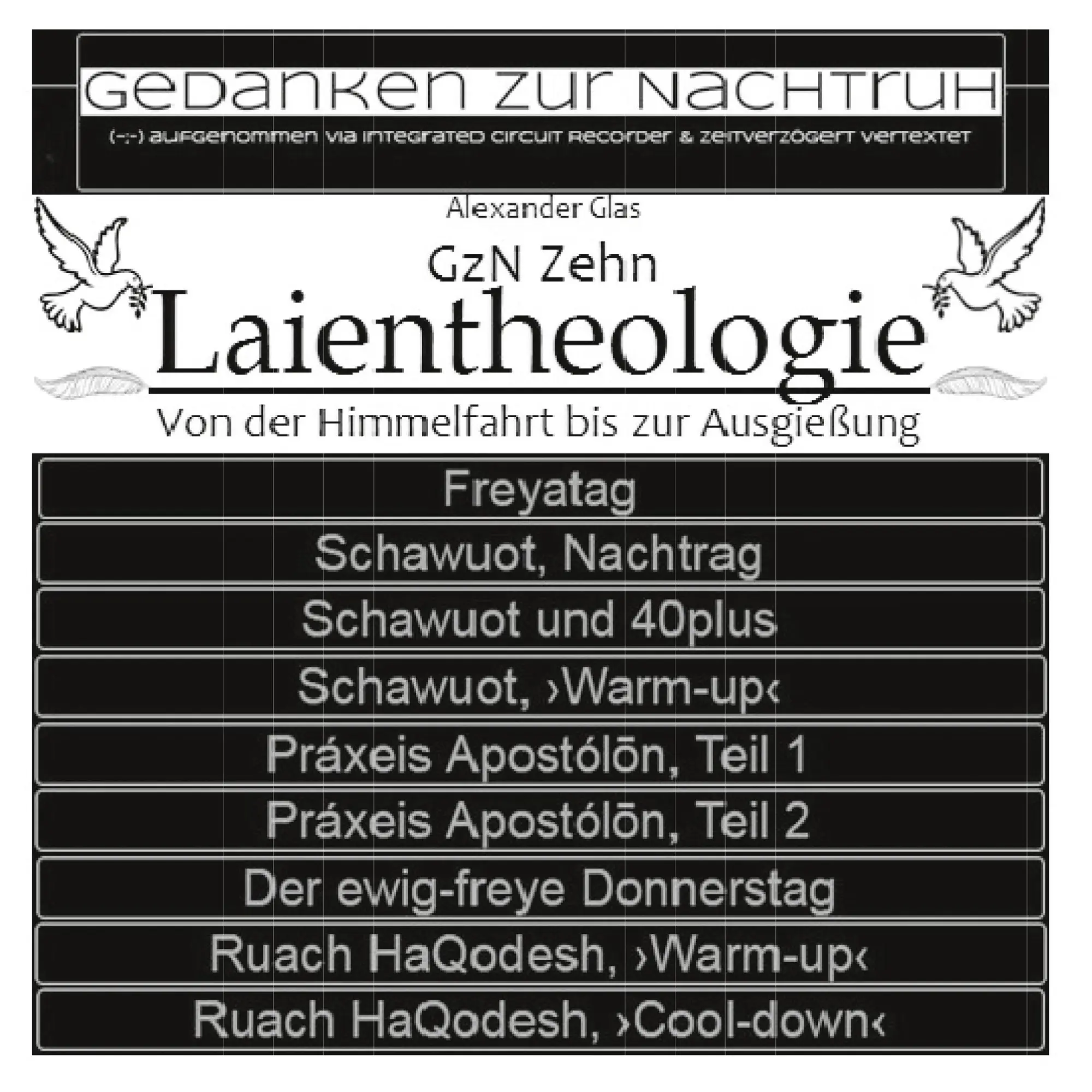 Cover: 9783740767129 | GzN Zehn | Laientheologie - Von der Himmelfahrt bis zur Ausgießung