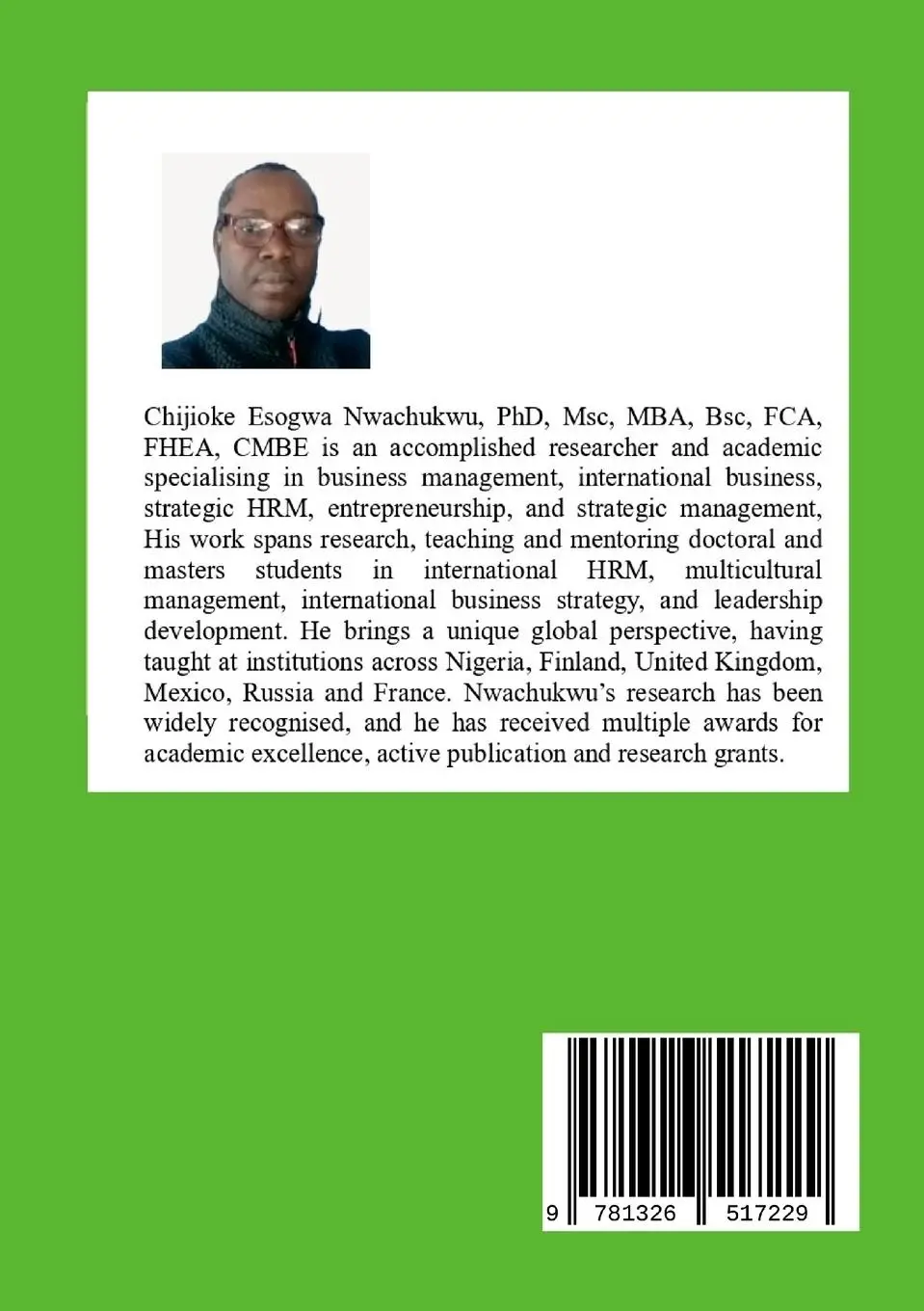Rückseite: 9781326517229 | Corporate Sustainability and Green Management Concepts, Principles...