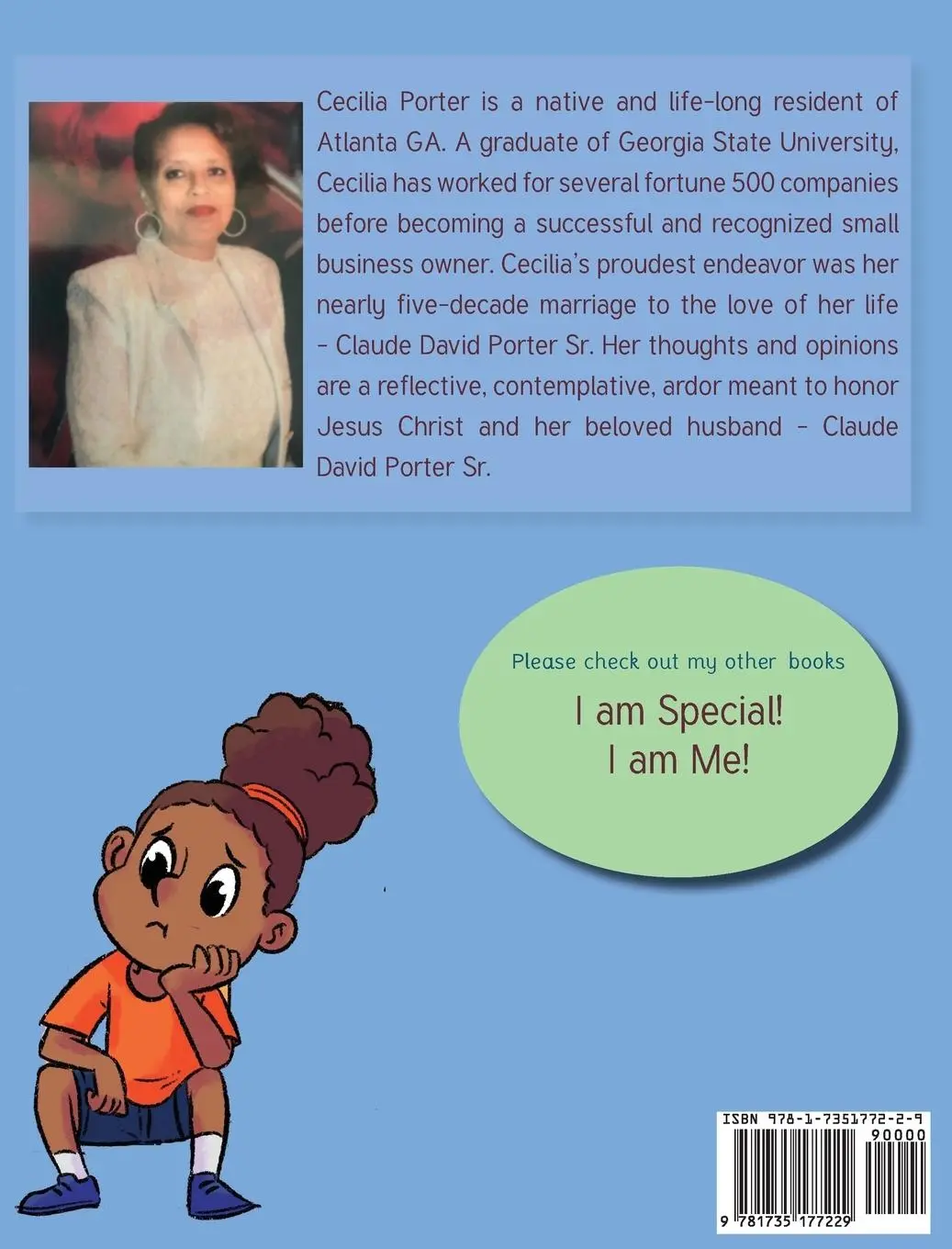 Rückseite: 9781735177229 | I AM BORED | Cecilia D. Porter | Buch | Gebunden | Englisch | 2020