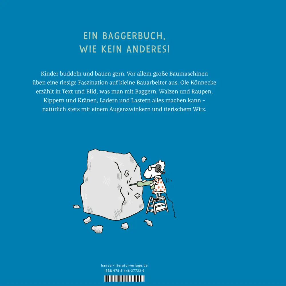 Autor: 9783446277229 | Buddeln, baggern, bauen | Kleine Geschichten von großen Maschinen