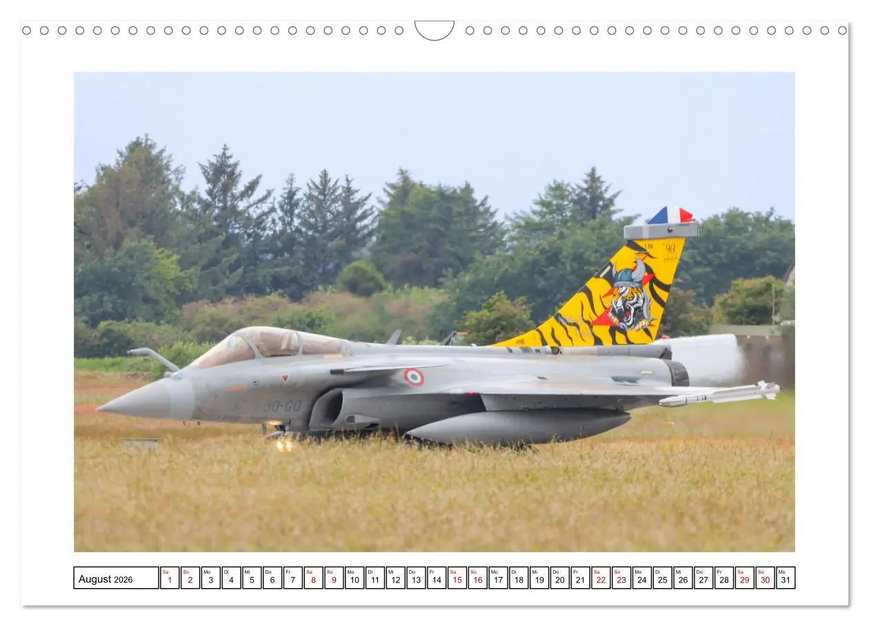Bild: 9783457307229 | Nato Tiger Meet Schleswig (Wandkalender 2026 DIN A3 quer), CALVENDO...