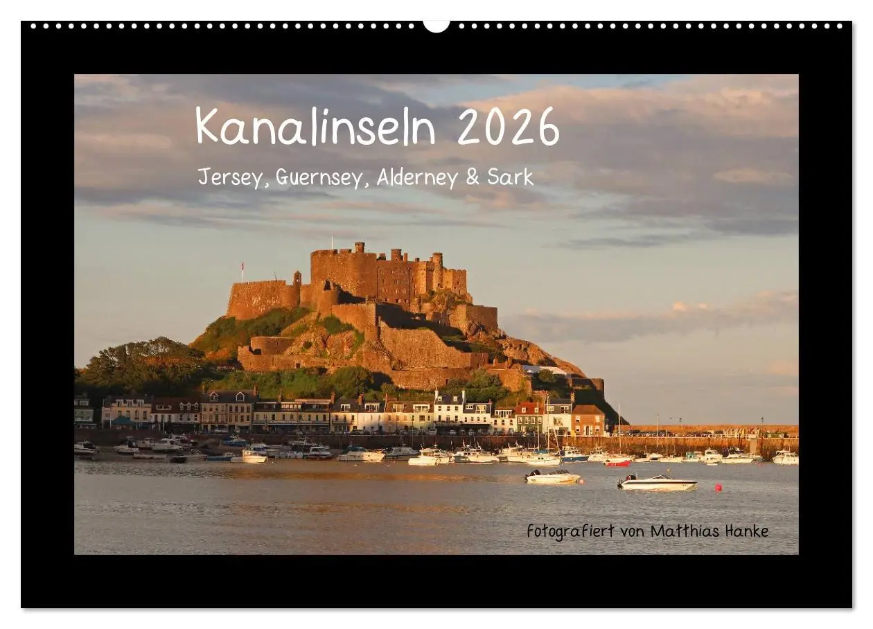 Cover: 9783516187229 | Kanalinseln 2026 (Wandkalender 2026 DIN A2 quer), CALVENDO...