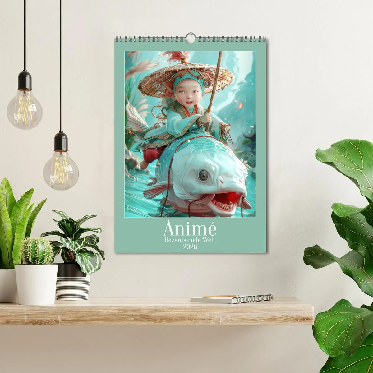 Bild: 9783516257229 | Animé - Bezaubernde Welt (Wandkalender 2026 DIN A3 hoch), CALVENDO...