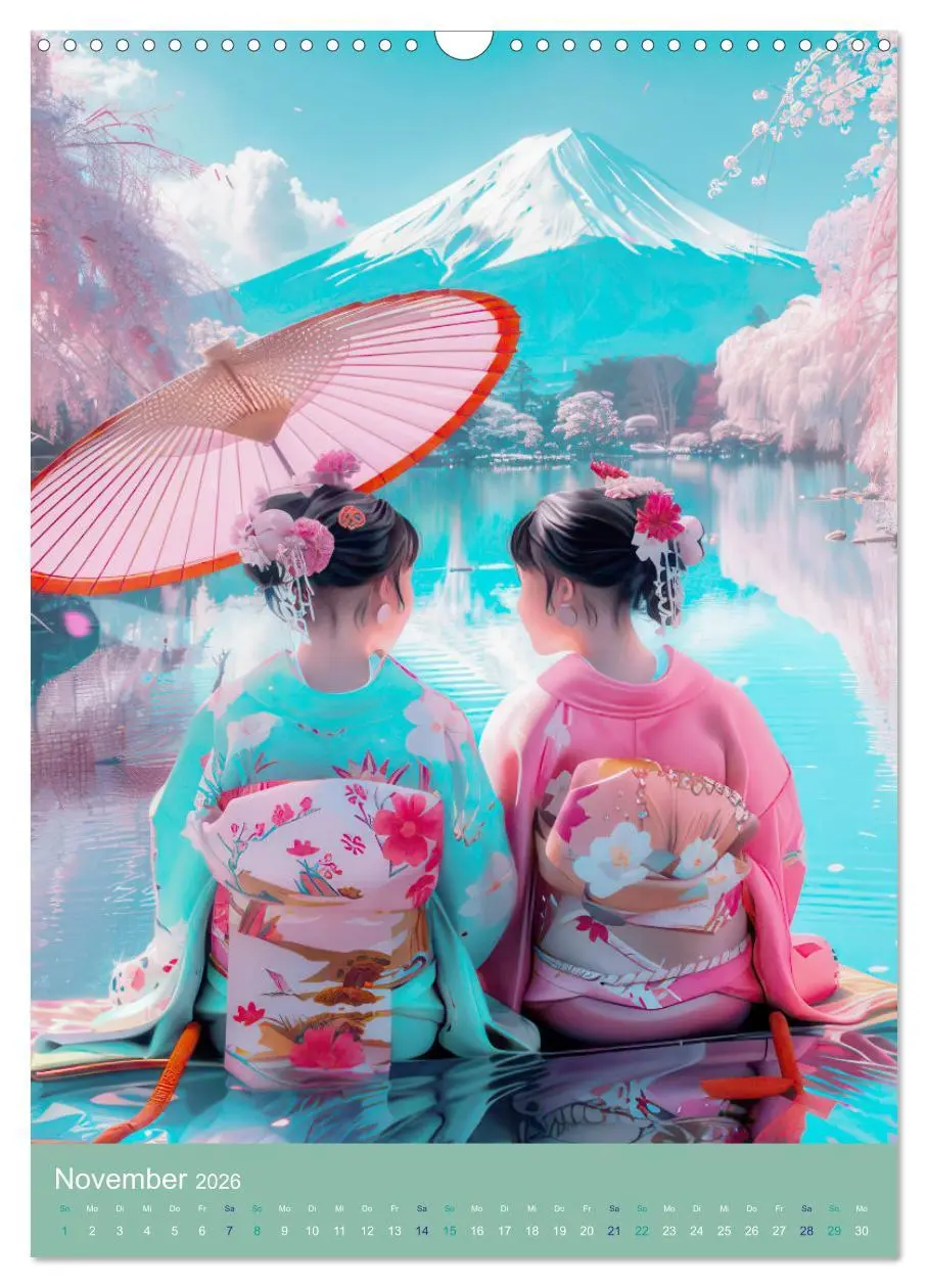 Bild: 9783516257229 | Animé - Bezaubernde Welt (Wandkalender 2026 DIN A3 hoch), CALVENDO...