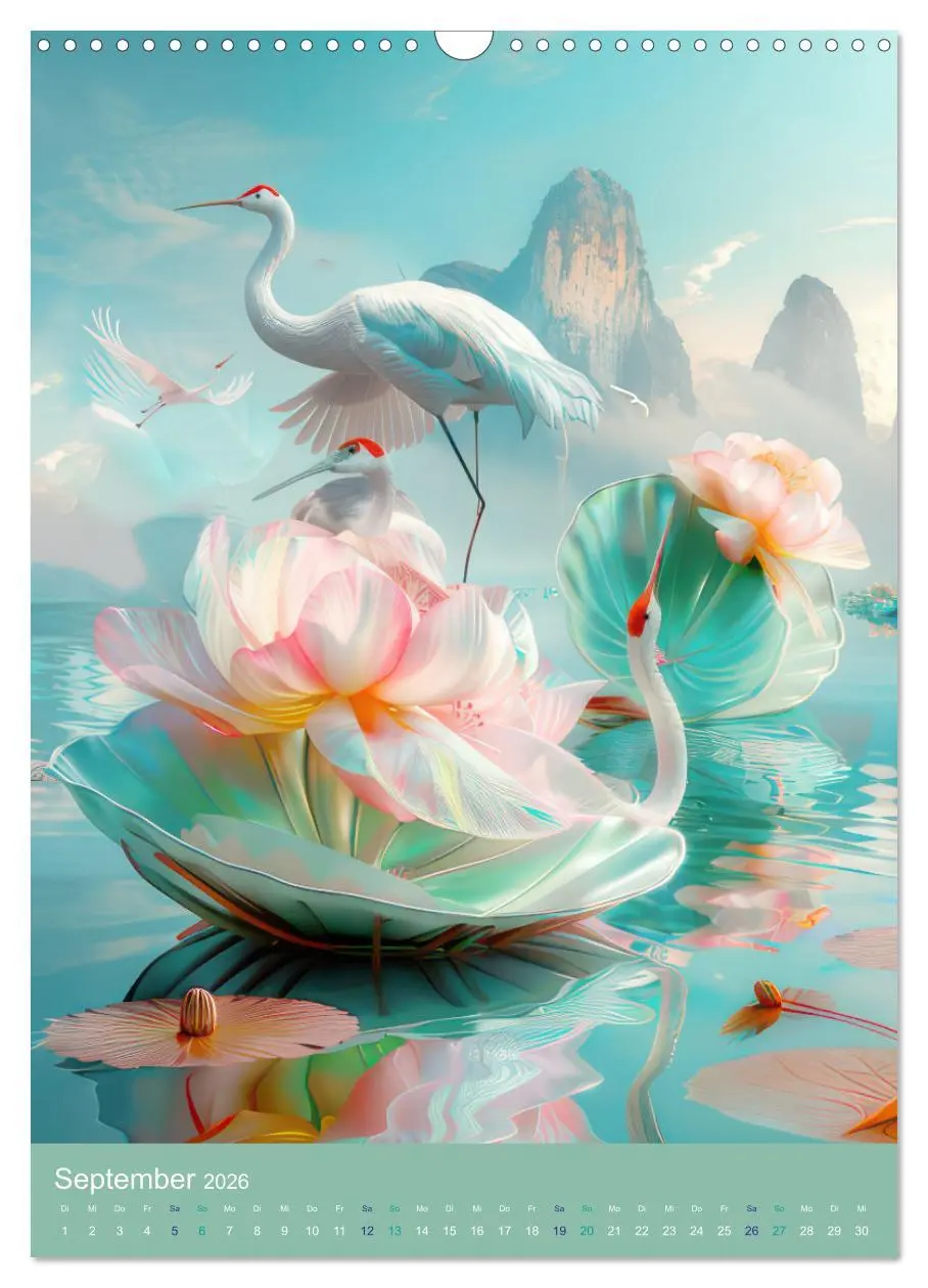 Bild: 9783516257229 | Animé - Bezaubernde Welt (Wandkalender 2026 DIN A3 hoch), CALVENDO...