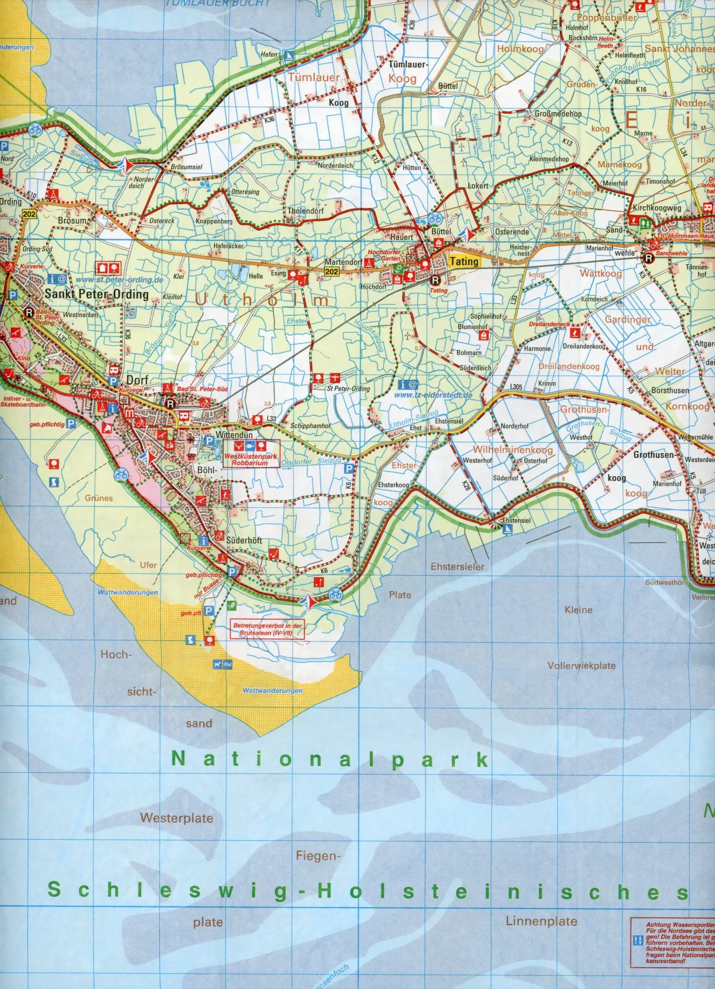Bild: 9783891307229 | Husum - Heide Wander- und Freizeitkarte 1:50 000 | (Land-)Karte | 2021