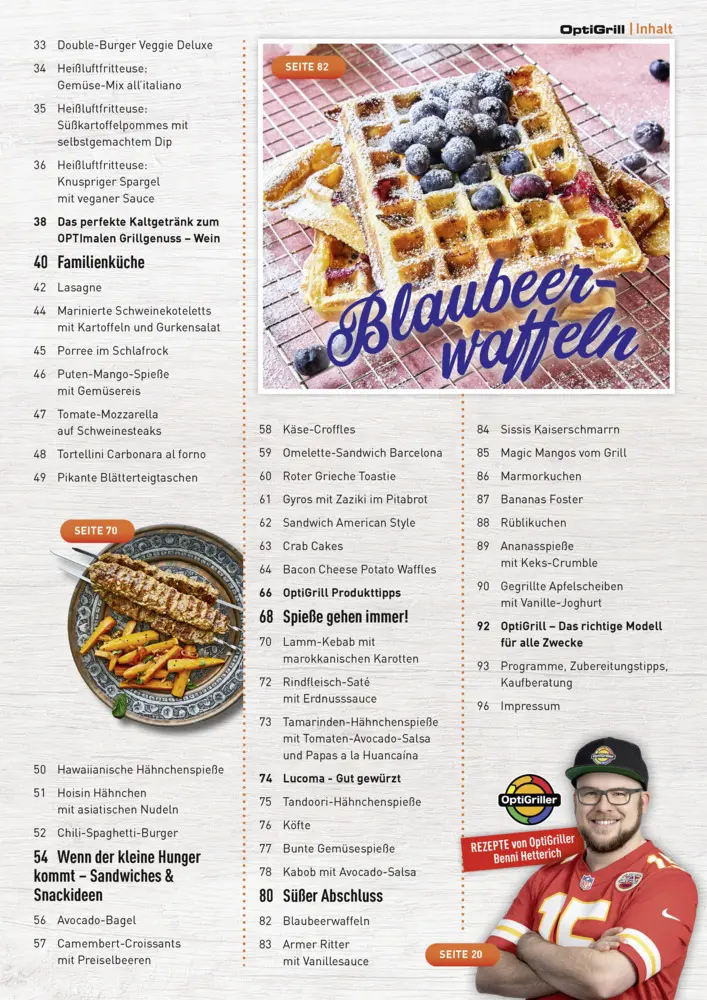 Bild: 9783966647229 | OptiGrill Magazin Heft Nr. 1-2023 So leicht geht lecker. Über 50...