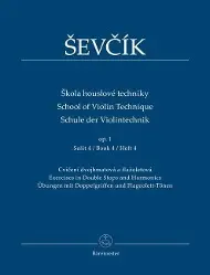 Cover: 9790260107229 | School Of Violin Technique Op. 1 (Book 4 ) | Otakar Sevcik | Buch