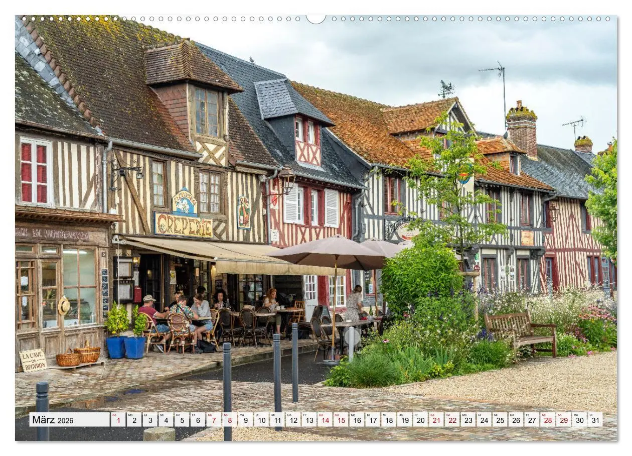Bild: 9783457467329 | Frankreich - die Normandie (hochwertiger Premium Wandkalender 2026...