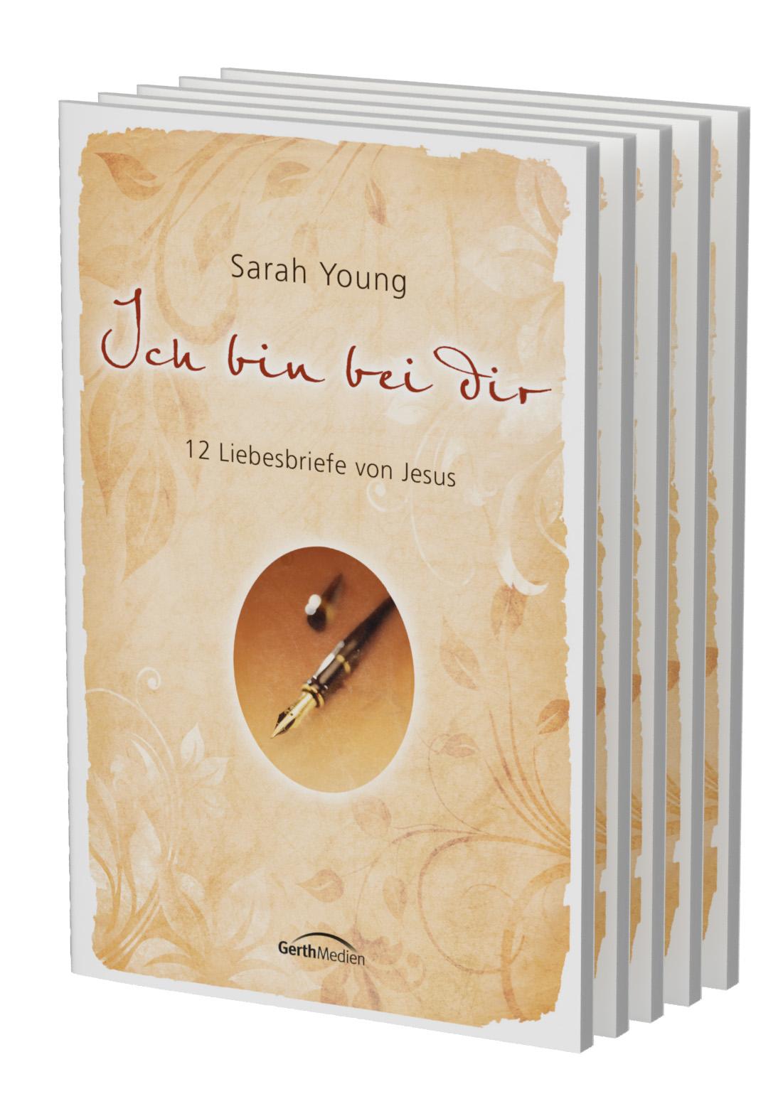 Cover: 9783957347329 | Ich bin bei dir - Verteilheft (5er-Set) | 12 Liebesbriefe von Jesus