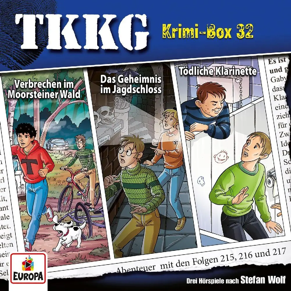 Cover: 196588417429 | Krimi-Box 32 (Folgen 215,216,217) | Tkkg | Audio-CD | 3 CDs | Deutsch