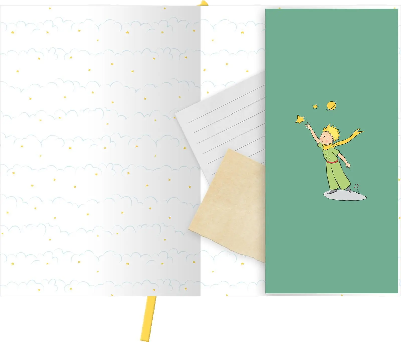 Bild: 4014489137429 | myNOTES Papeterie: Der Kleine Prinz Notizbuch A5 | Auf dem Mond | 2025