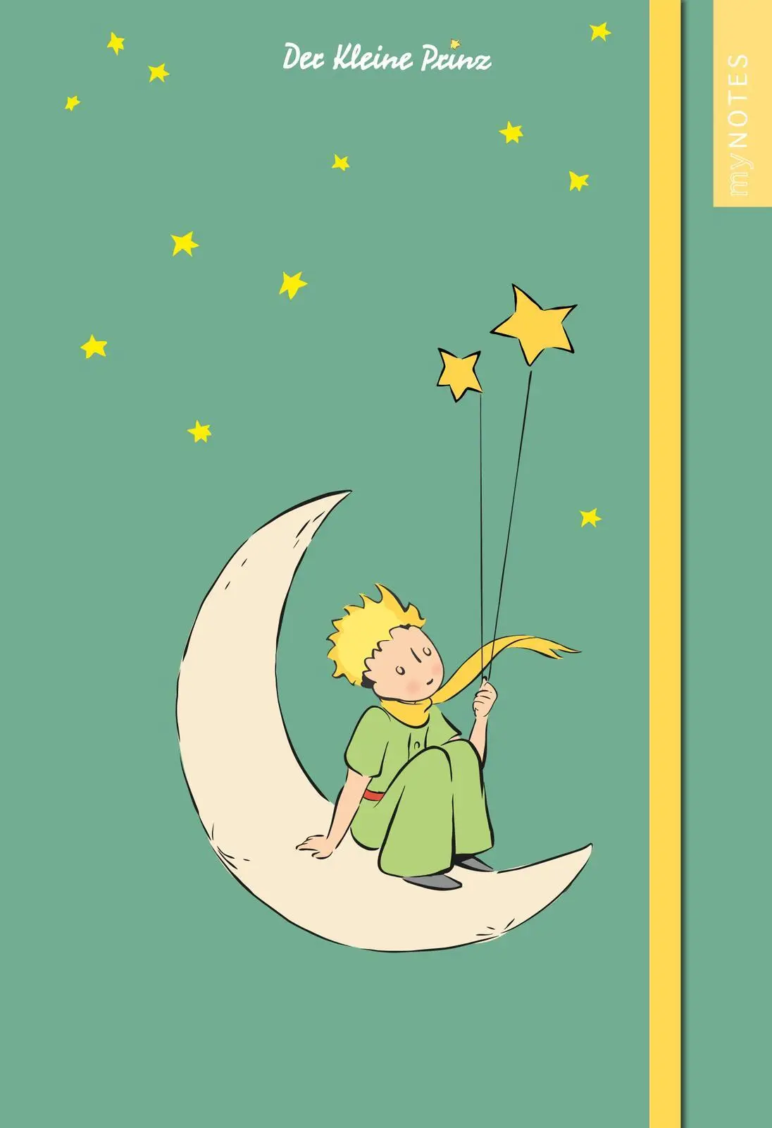 Bild: 4014489137429 | myNOTES Papeterie: Der Kleine Prinz Notizbuch A5 | Auf dem Mond | 2025