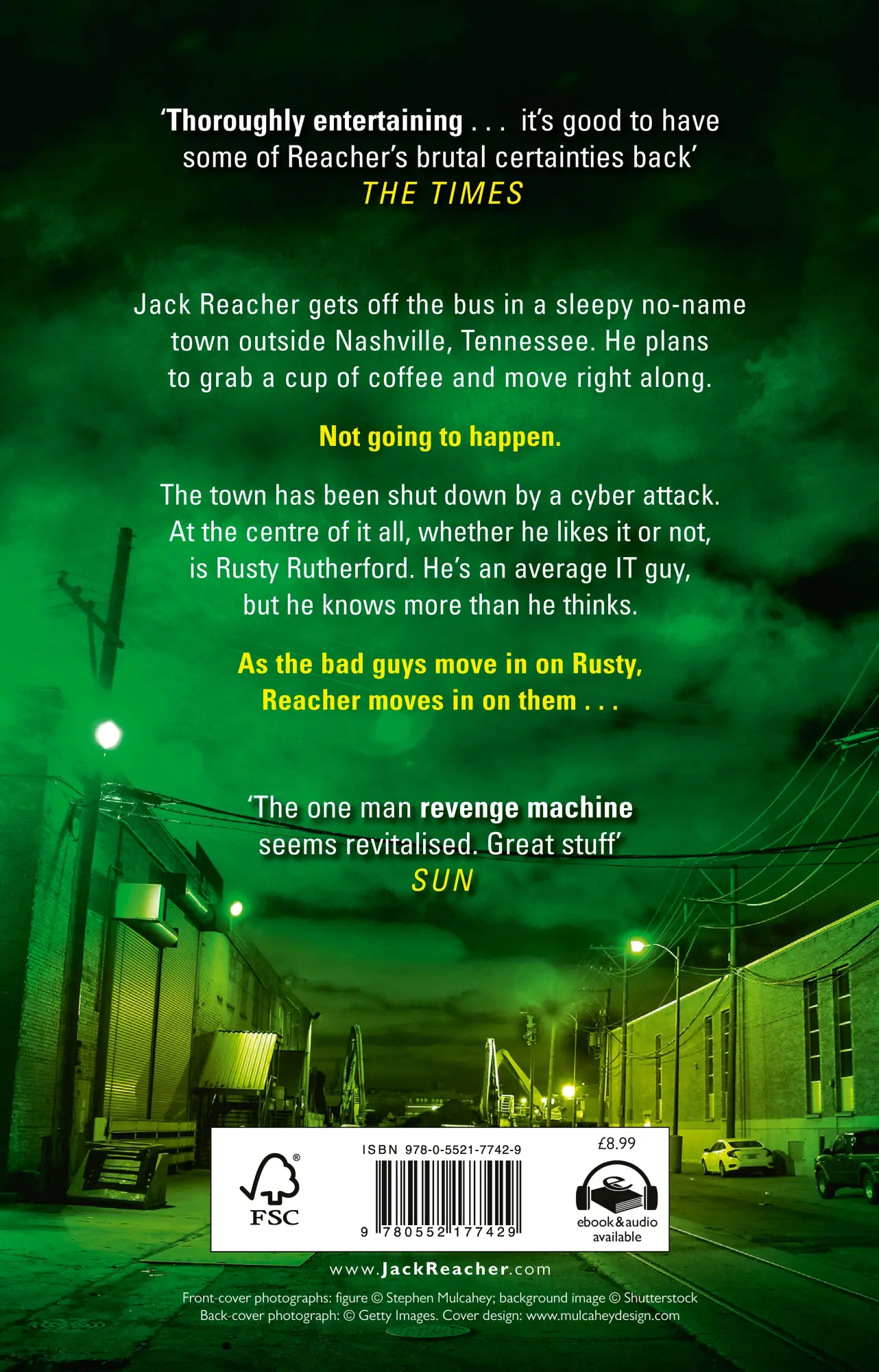 Cover: 9780552177429 | The Sentinel | (Jack Reacher 25) | Andrew Child (u. a.) | Taschenbuch