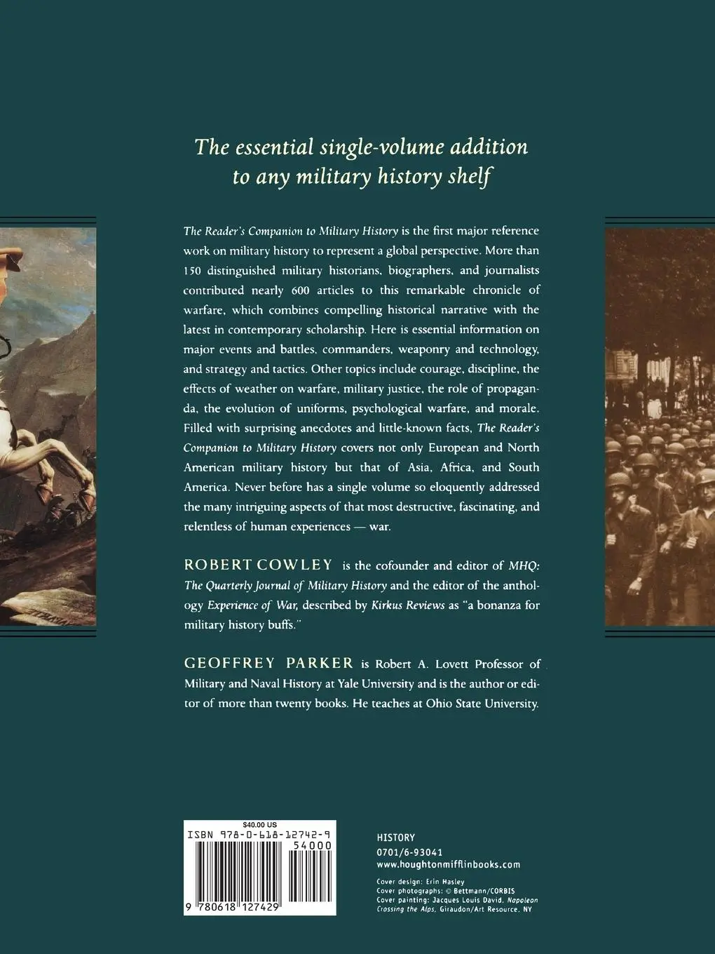 Rückseite: 9780618127429 | The Reader's Companion to Military History | Robert Cowley (u. a.)