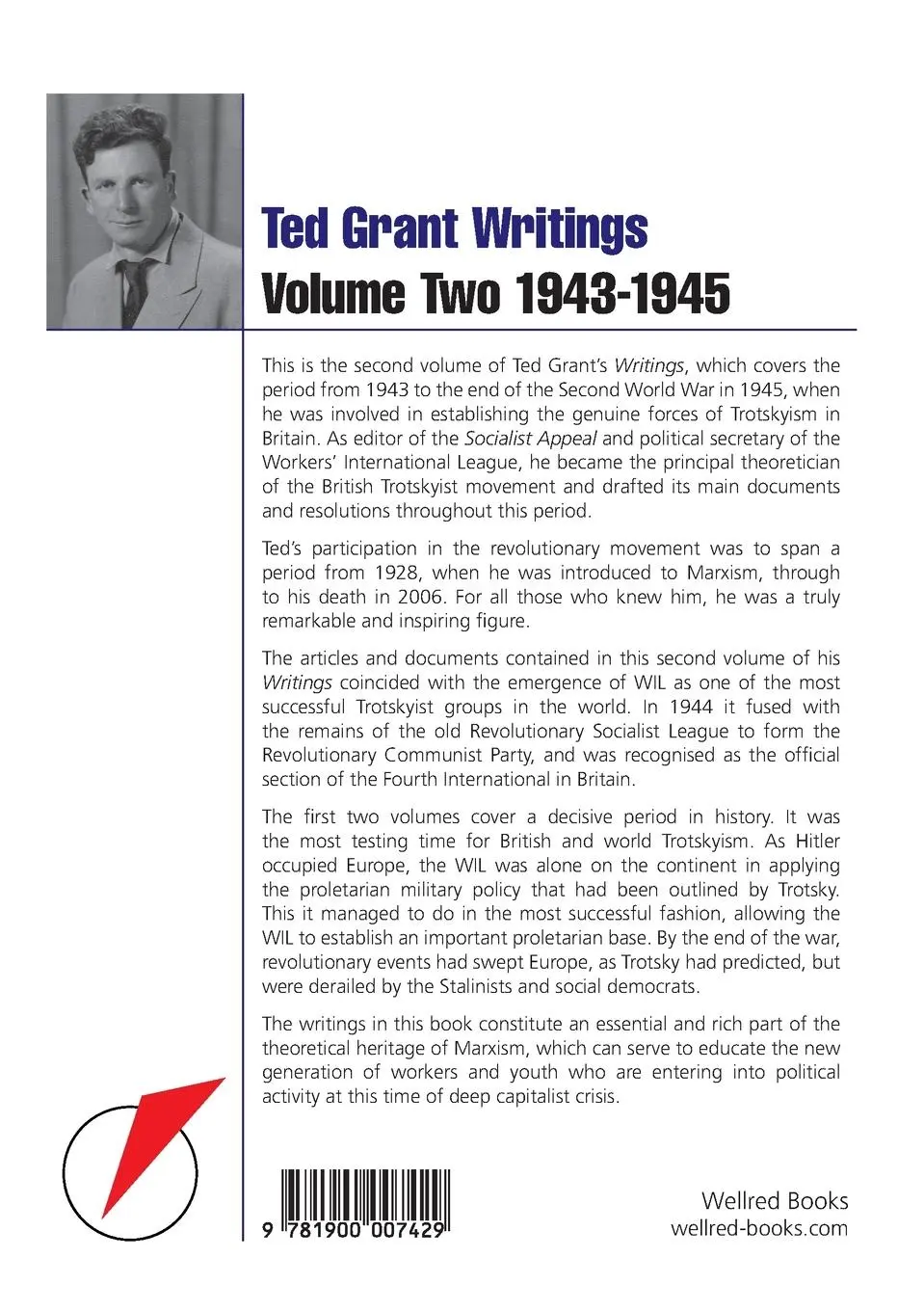 Rückseite: 9781900007429 | Trotskyism and the Second World War 1943-45 | Ted Grant | Taschenbuch