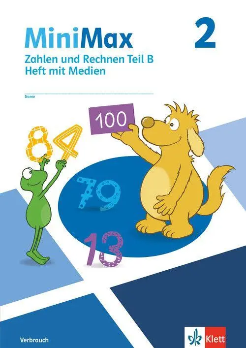 Cover: 9783122807429 | MiniMax 2. Zahlen und Rechnen Teil B - Verbrauchsmaterial mit...