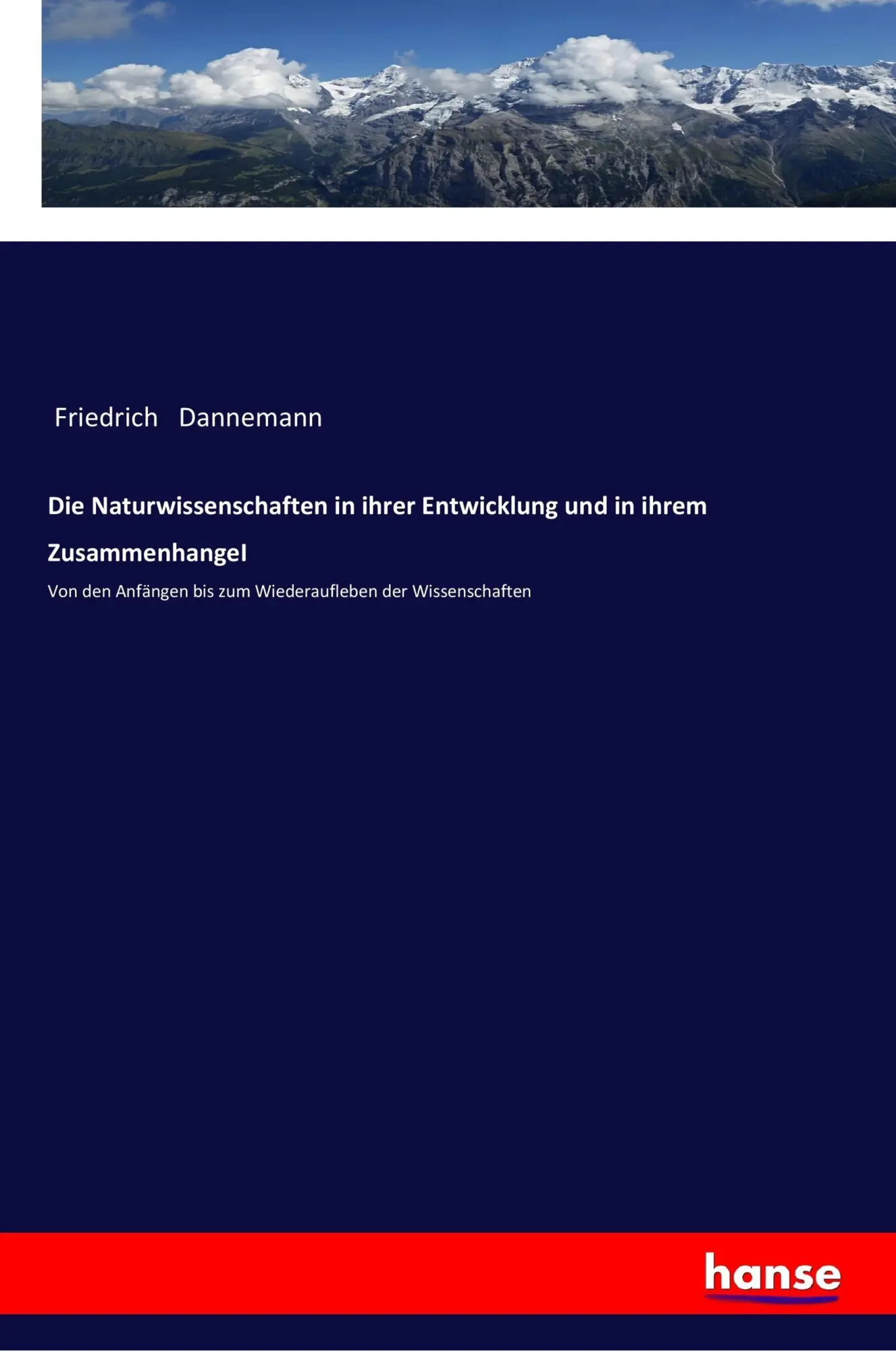 Cover: 9783337357429 | Die Naturwissenschaften in ihrer Entwicklung und in ihrem...