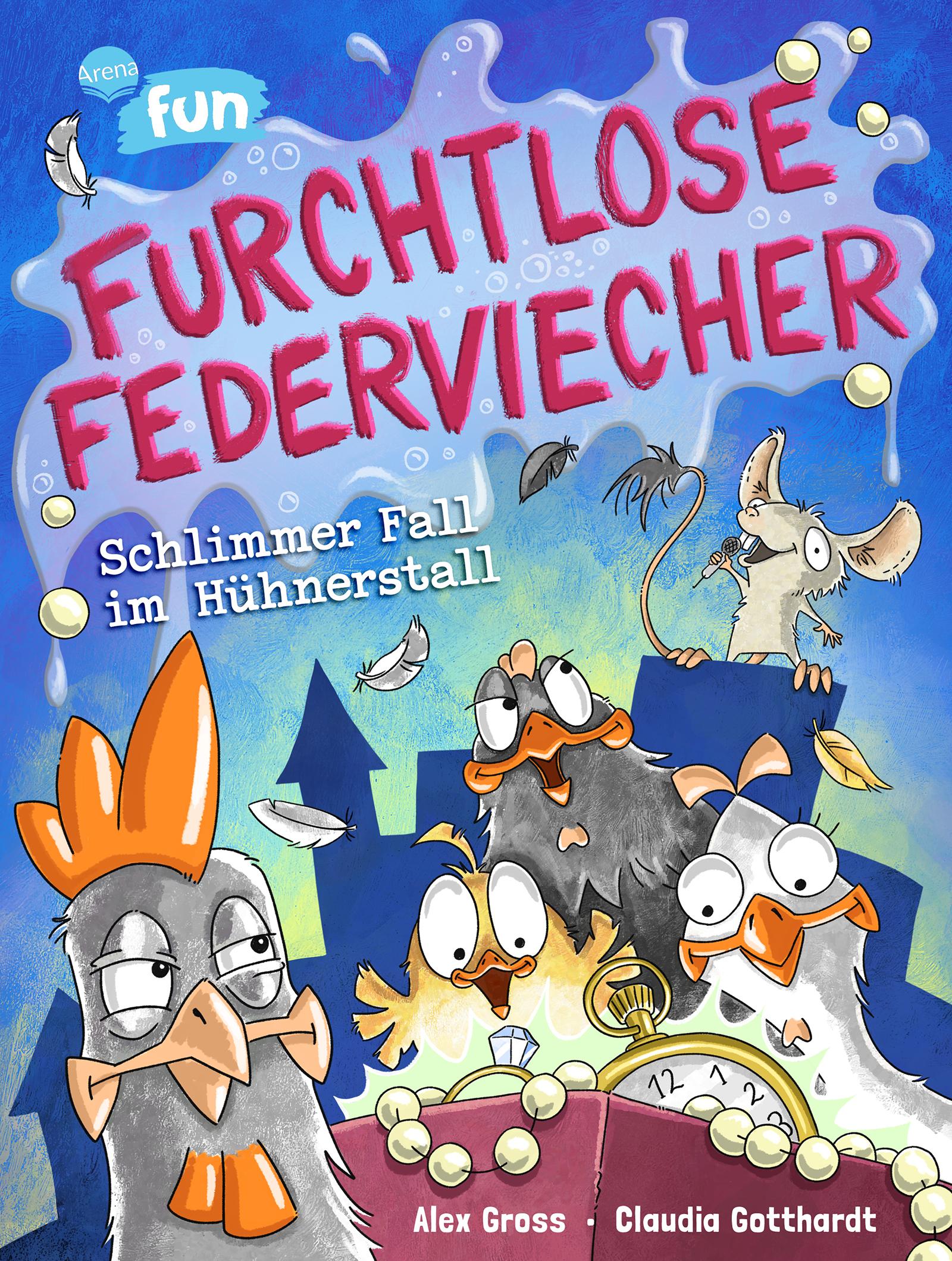 Cover: 9783401607429 | Furchtlose Federviecher (2). Schlimmer Fall im Hühnerstall | Gross