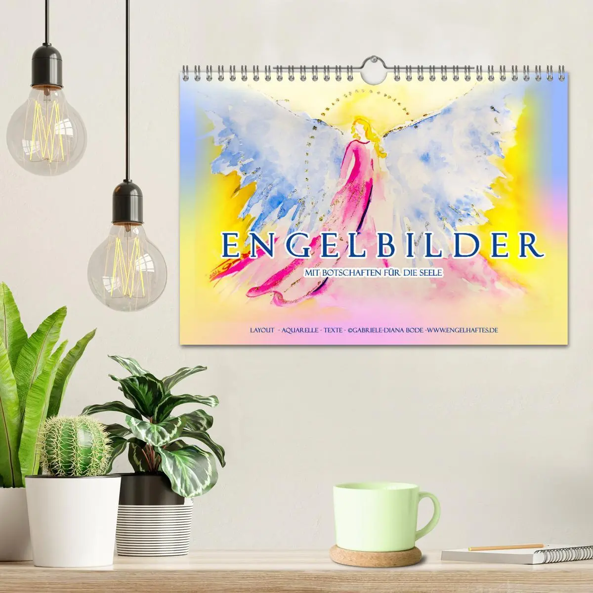 Bild: 9783457837429 | Engelbilder mit Botschaften für die Seele (Wandkalender 2026 DIN A4...