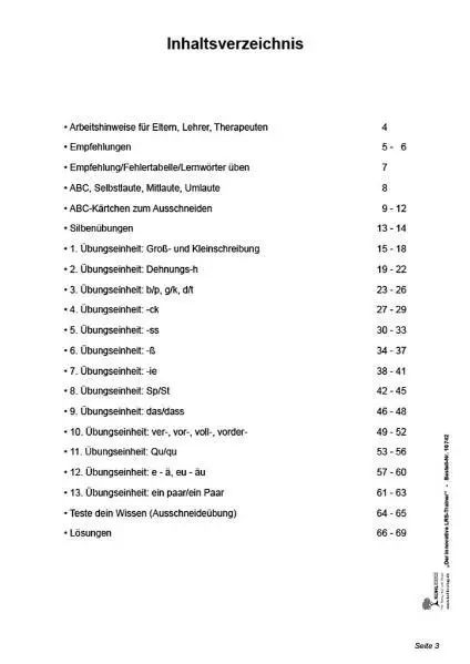 Bild: 9783866327429 | Der innovative LRS-Trainer | Andrea Schinhärl | Broschüre | 72 S.