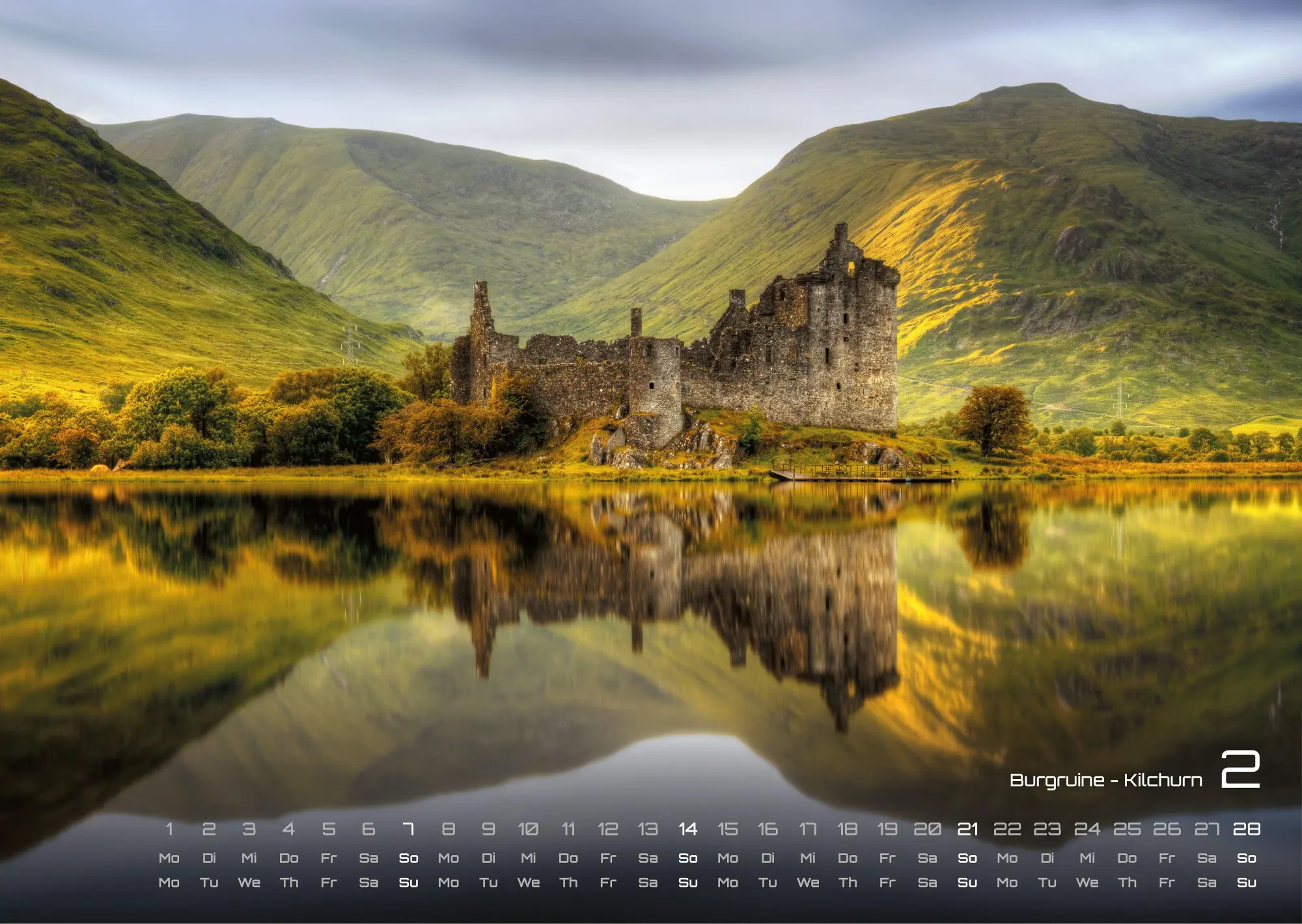 Bild: 9783986737429 | Schottland - Mystik der Highlands - 2027 - Kalender DIN A3 | de | 2027