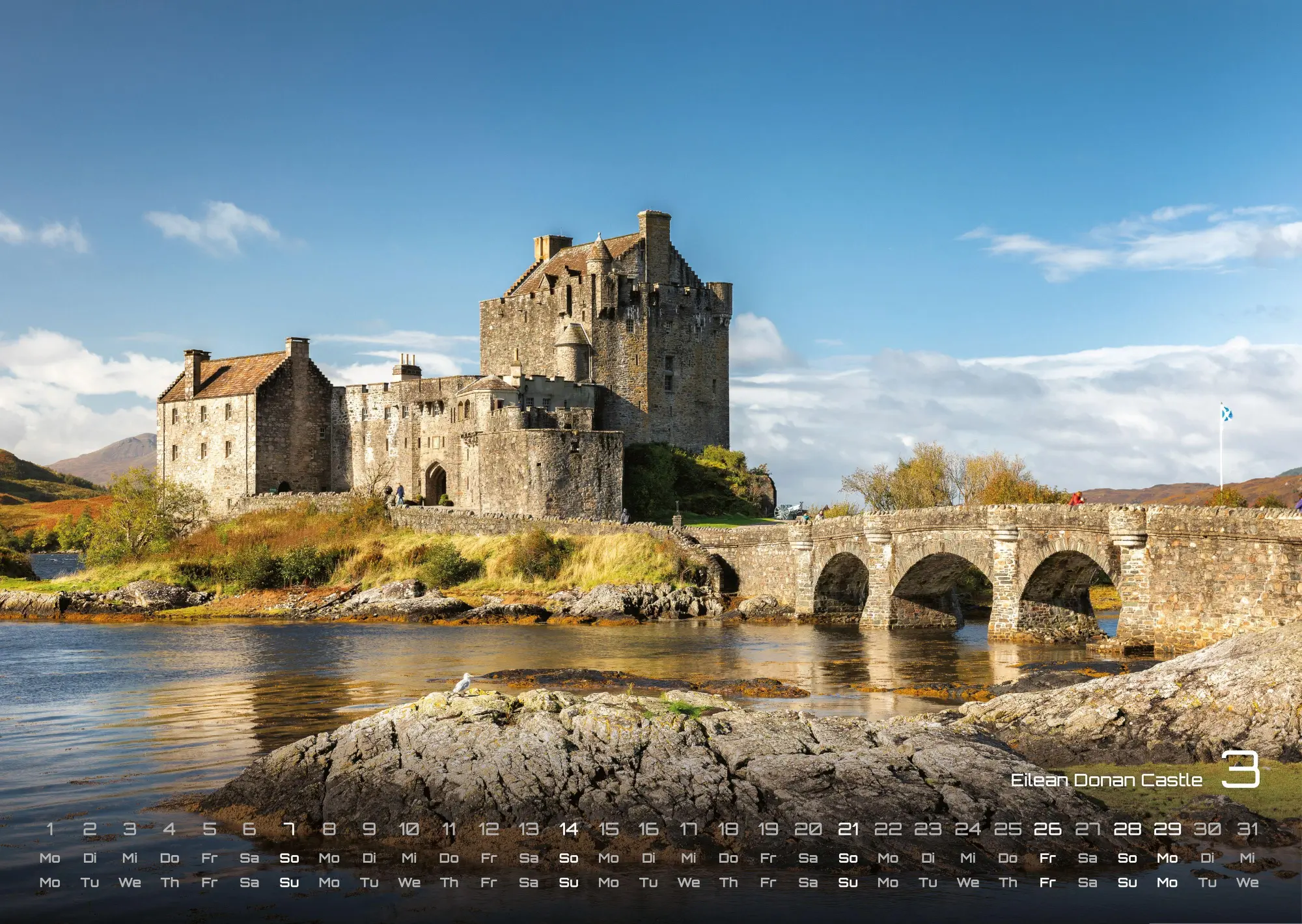 Bild: 9783986737429 | Schottland - Mystik der Highlands - 2027 - Kalender DIN A3 | de | 2027