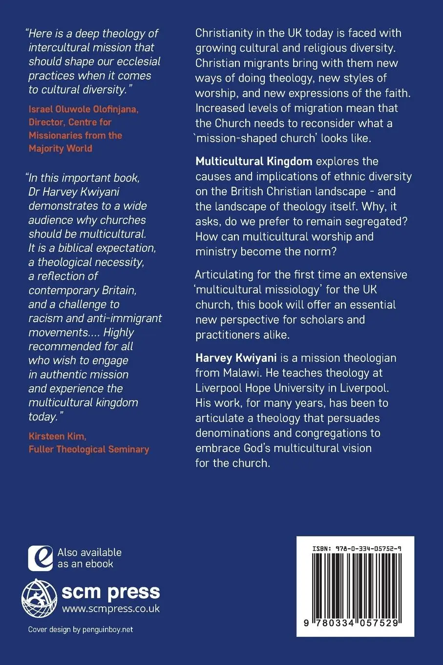 Rückseite: 9780334057529 | Multicultural Kingdom | Ethnic Diversity, Mission and the Church
