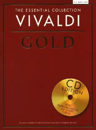 Cover: 9781780387529 | The Essential Collection: Vivaldi Gold, Klavier, m. Audio-CD | Vivaldi