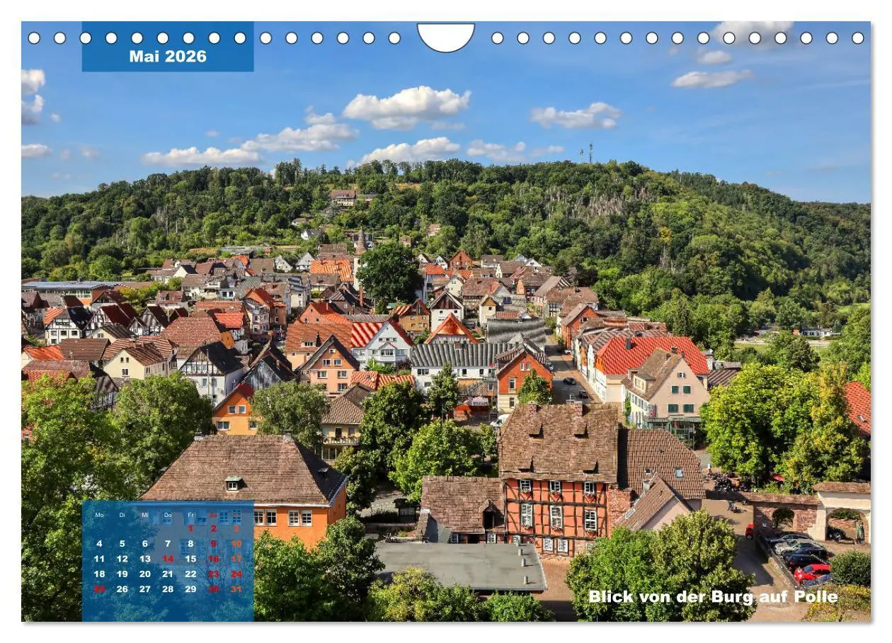 Bild: 9783457377529 | Märchenhaftes Weserbergland (Wandkalender 2026 DIN A4 quer),...