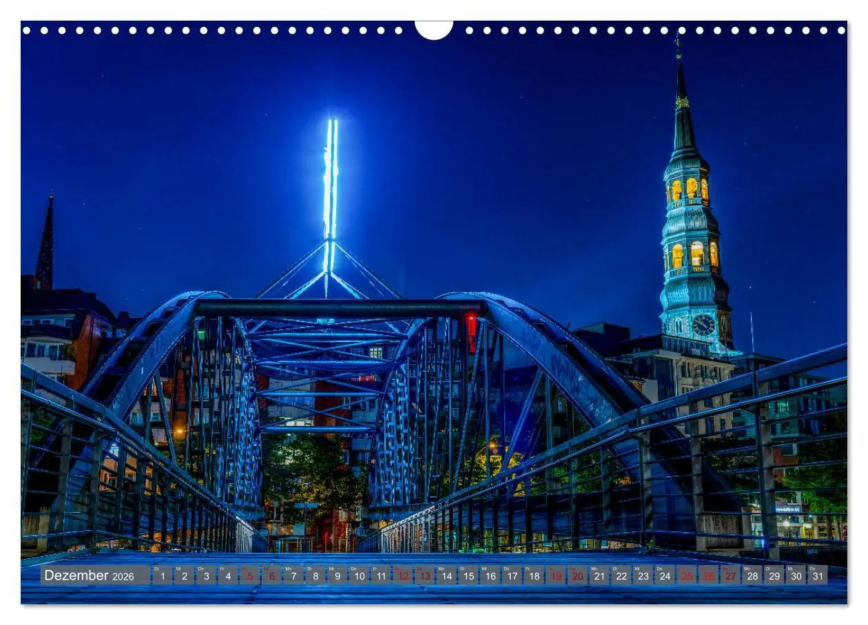 Bild: 9783457757529 | Hamburg City Vibes (Wandkalender 2026 DIN A3 quer), CALVENDO...
