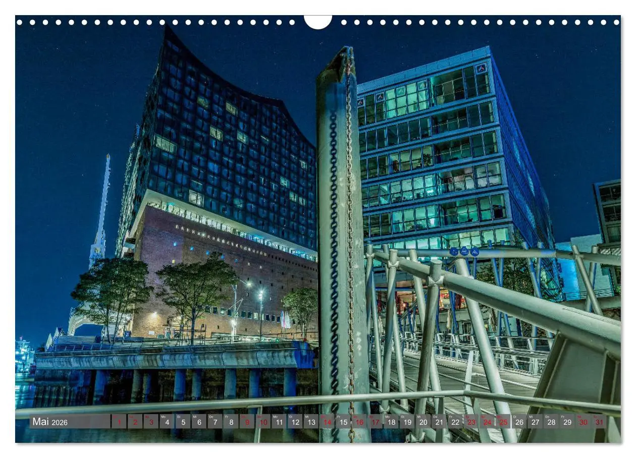 Bild: 9783457757529 | Hamburg City Vibes (Wandkalender 2026 DIN A3 quer), CALVENDO...