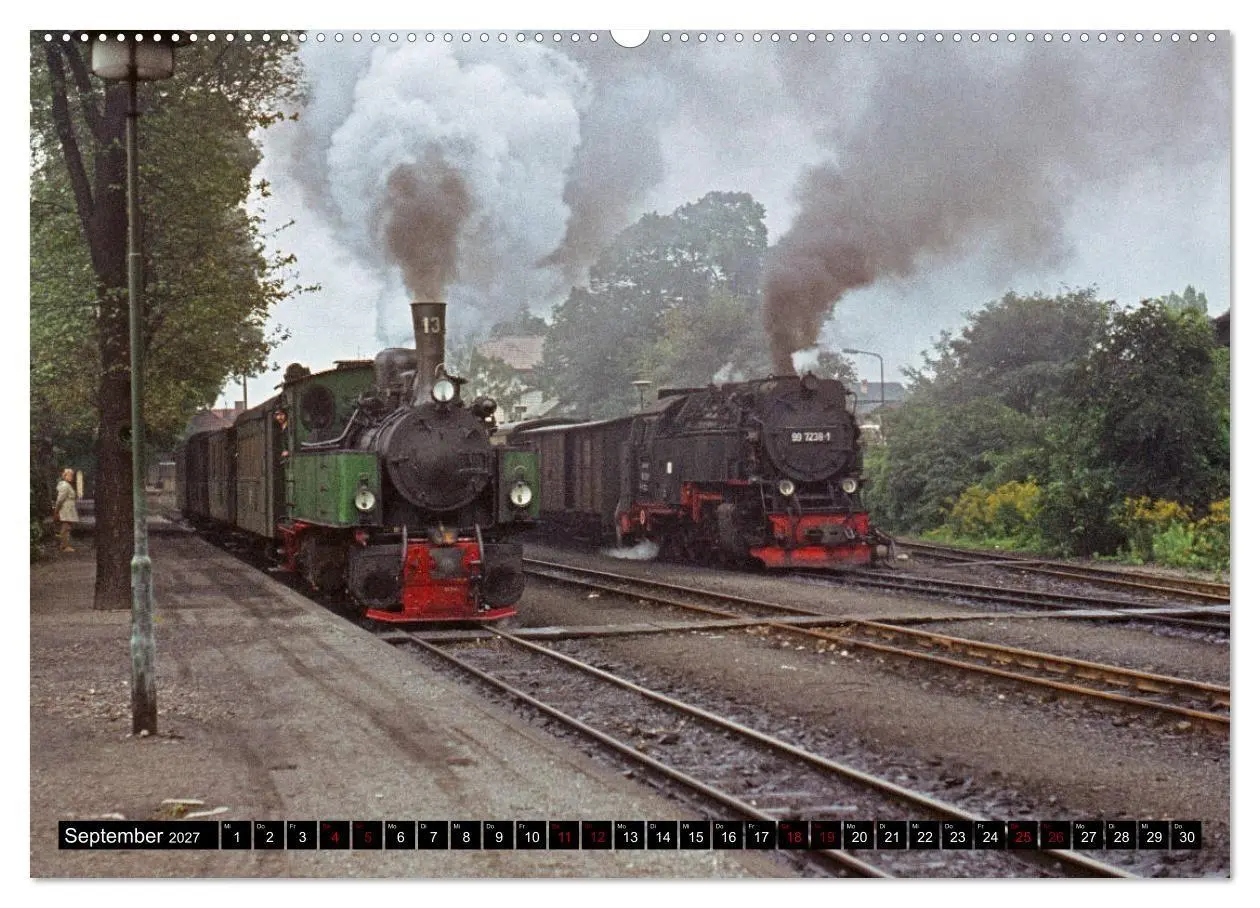 Bild: 9783569557529 | Harzer Schmalspurbahnen 1980er Jahre bis heute (Wandkalender 2027...