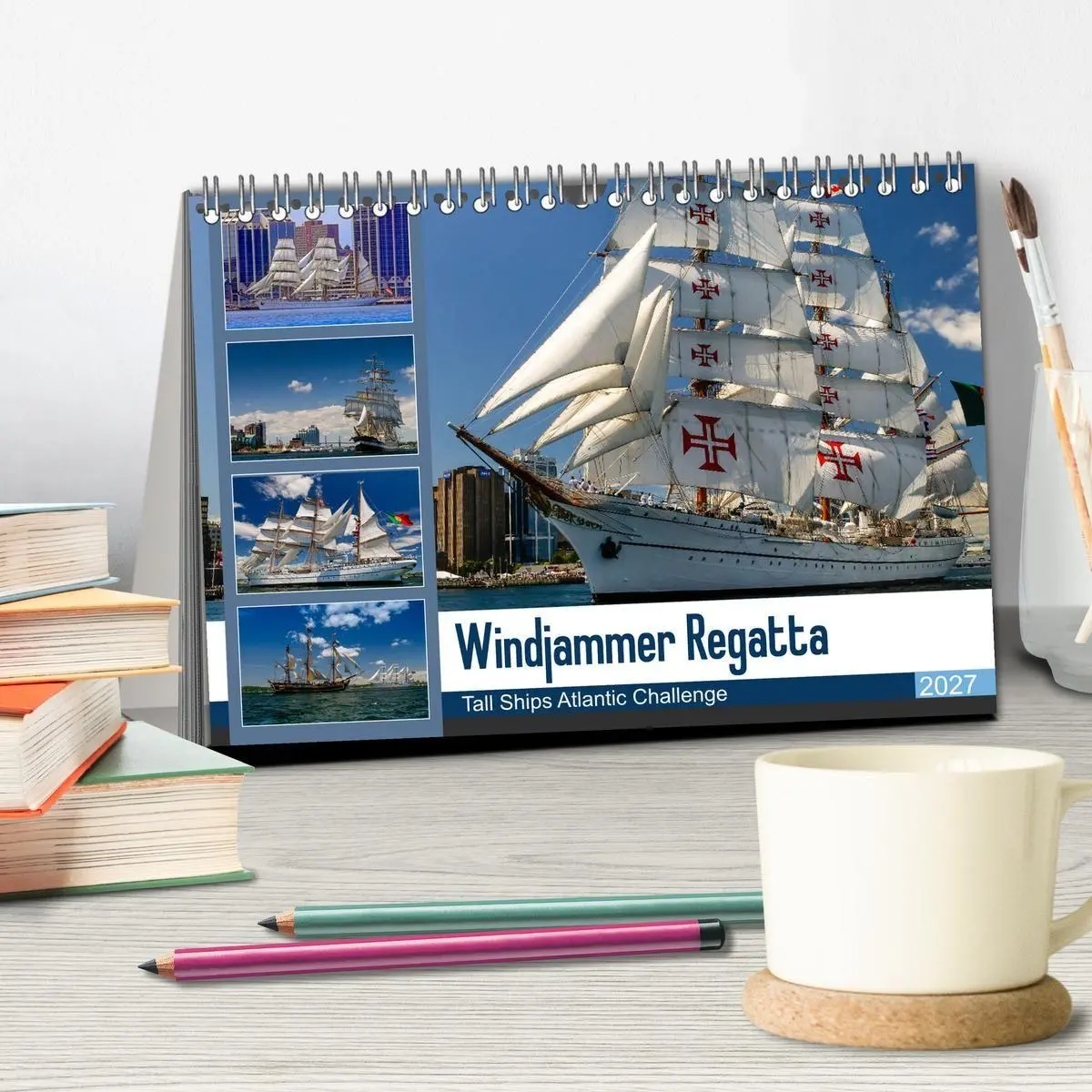 Bild: 9783569867529 | Windjammer-Regatta - Tall Ships Atlantic Challenge (Tischkalender...