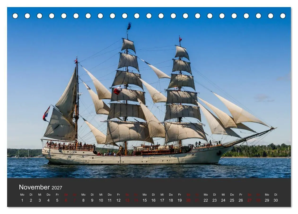 Bild: 9783569867529 | Windjammer-Regatta - Tall Ships Atlantic Challenge (Tischkalender...