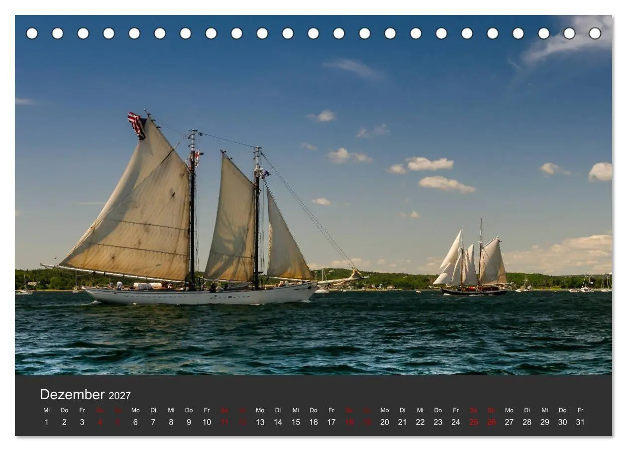 Bild: 9783569867529 | Windjammer-Regatta - Tall Ships Atlantic Challenge (Tischkalender...