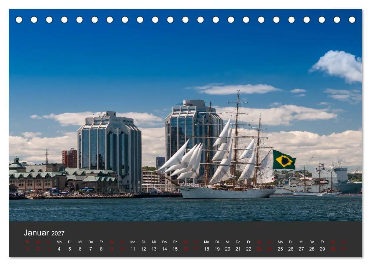 Bild: 9783569867529 | Windjammer-Regatta - Tall Ships Atlantic Challenge (Tischkalender...