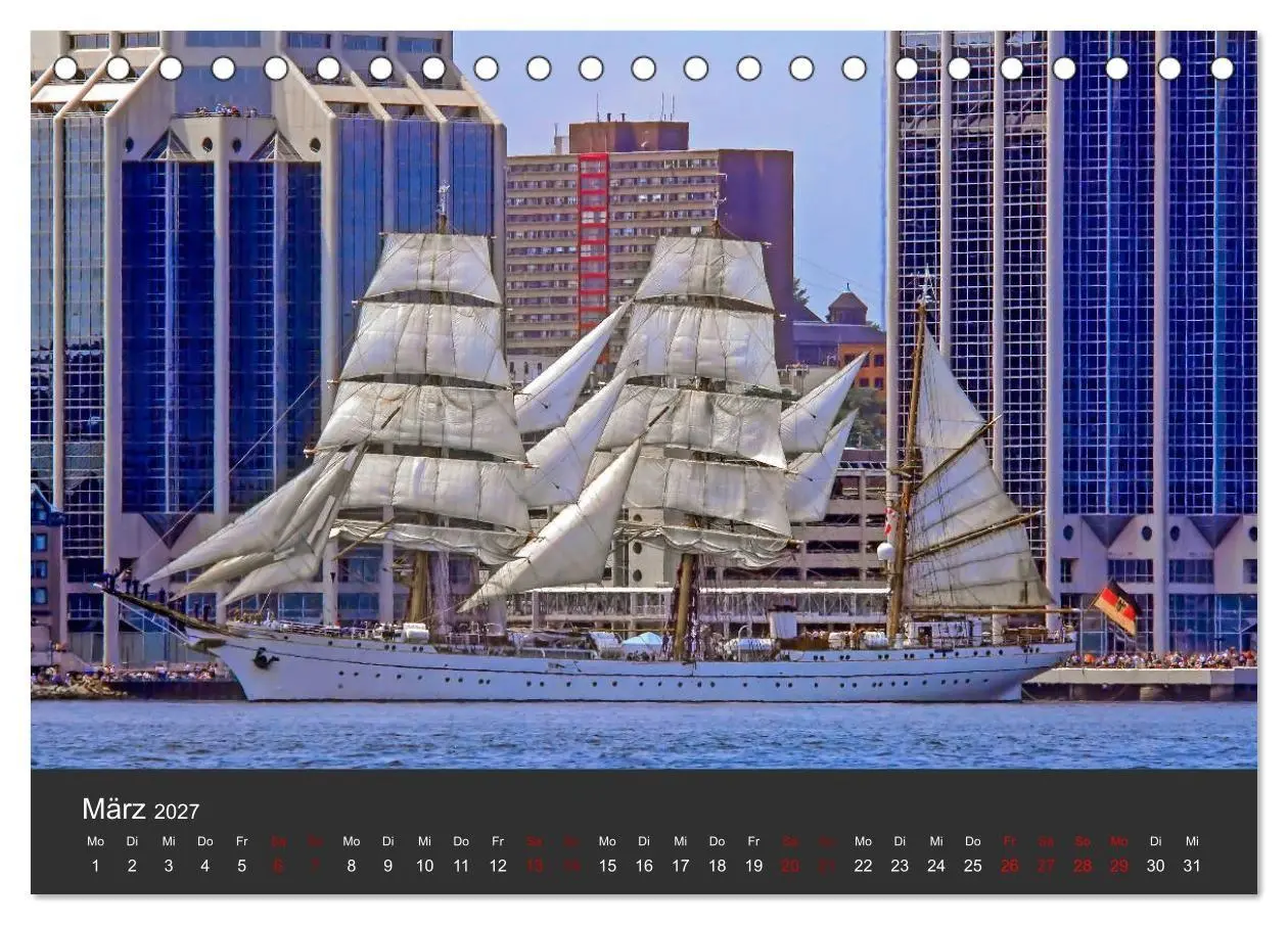 Bild: 9783569867529 | Windjammer-Regatta - Tall Ships Atlantic Challenge (Tischkalender...