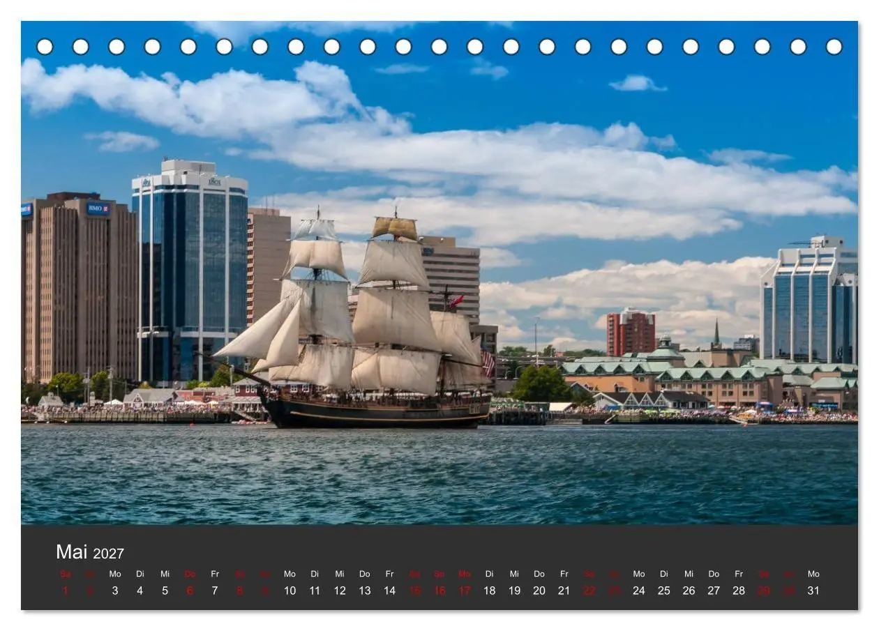 Bild: 9783569867529 | Windjammer-Regatta - Tall Ships Atlantic Challenge (Tischkalender...