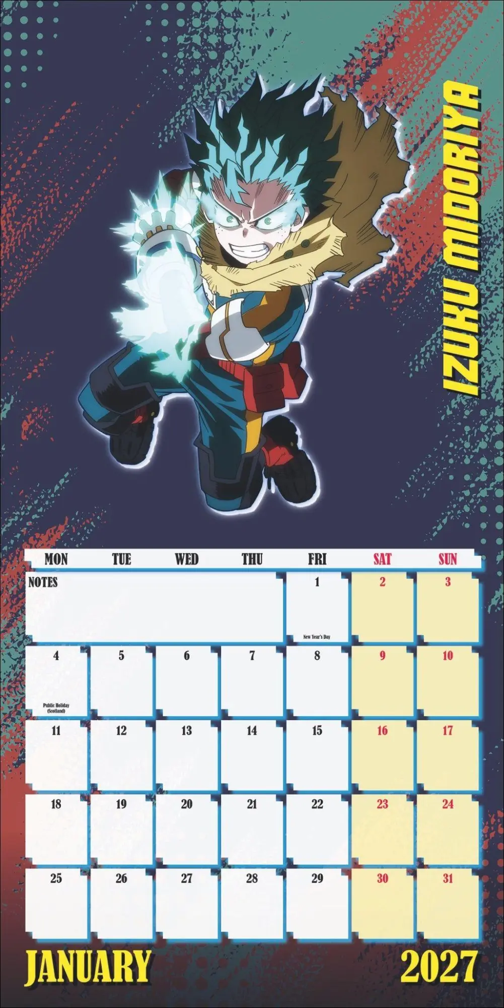 Bild: 9783840197529 | My Hero Academia Broschurkalender 2027 | Kalender | Danilo | 28 S.