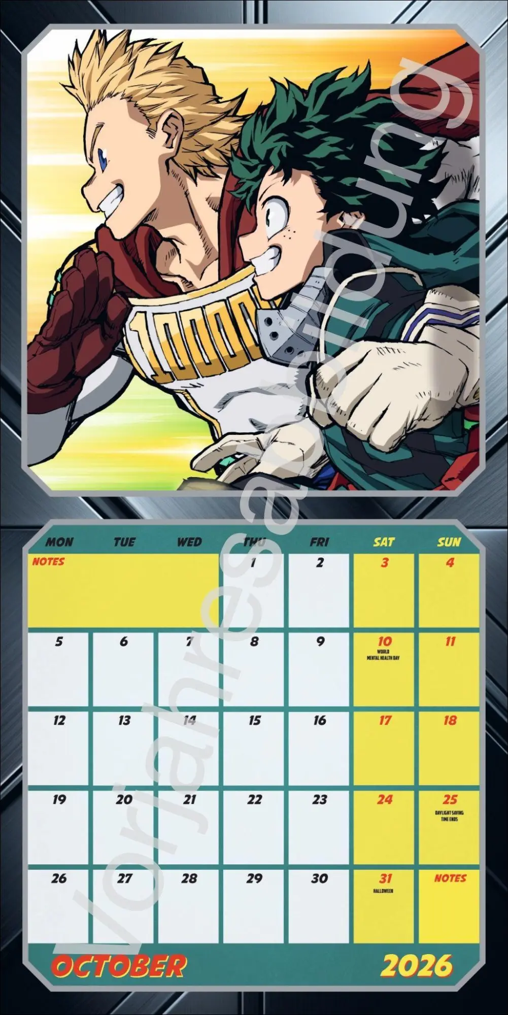 Bild: 9783840197529 | My Hero Academia Broschurkalender 2027 | Kalender | Danilo | 28 S.